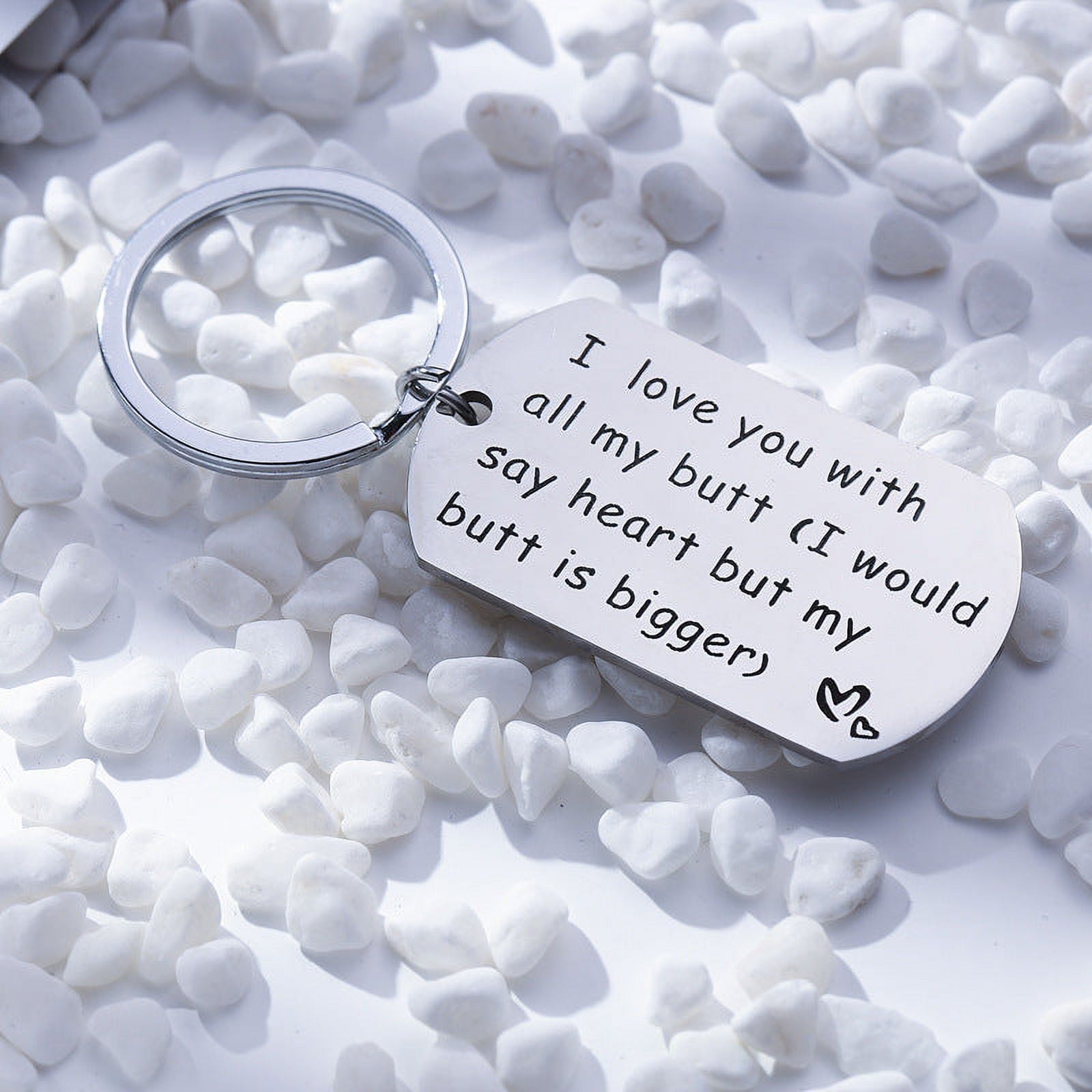 Military Couple Keychain, Stainless Steel Lettering Key Chain with Matching Set, Unisex Key Ring for Couples, Gift for Him or Her