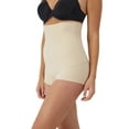 thumbnail image 5 of Maidenform Womens Shapewear with Tummy Control, Cool Comfort High-Waist Body Shaper Boy Shorts, F82107 Sizes S-3XL, 5 of 6