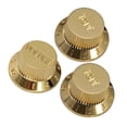 thumbnail image 1 of Guitar Timbre and Volume Speed Control Knobs Replaces Professional 2pcs T 1pcs V 2pcs T 1pcs V Gold, 1 of 8