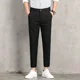 thumbnail image 4 of Pantalones de trabajo rectos para hombre, para oficina, tallas grandes, para hombre, pantalones de moda, clásicos, nuevos, en tela, ropa de sastrería elegante vintage, 4 of 5