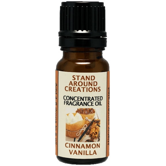 CINNAMON VANILLA FRAGRANCE OIL .33-FL. OZ.
