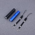 thumbnail image 2 of Shisuyan 2PCS Led Pocket Torch Ultra-bright Outdoor Waterproof Portable Small Flashlight With Aluminum Alloy And Keyring For Camping Walking Hiking Climbing Etc (Black+Blue-No battery Included), 2 of 8