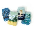 thumbnail image 5 of LIVEBEAR Korean Socks - Venus, Monet, Lilies, 5 of 8