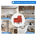 thumbnail image 4 of GDF Studio Birch Recliner, Muted Orange, 4 of 14