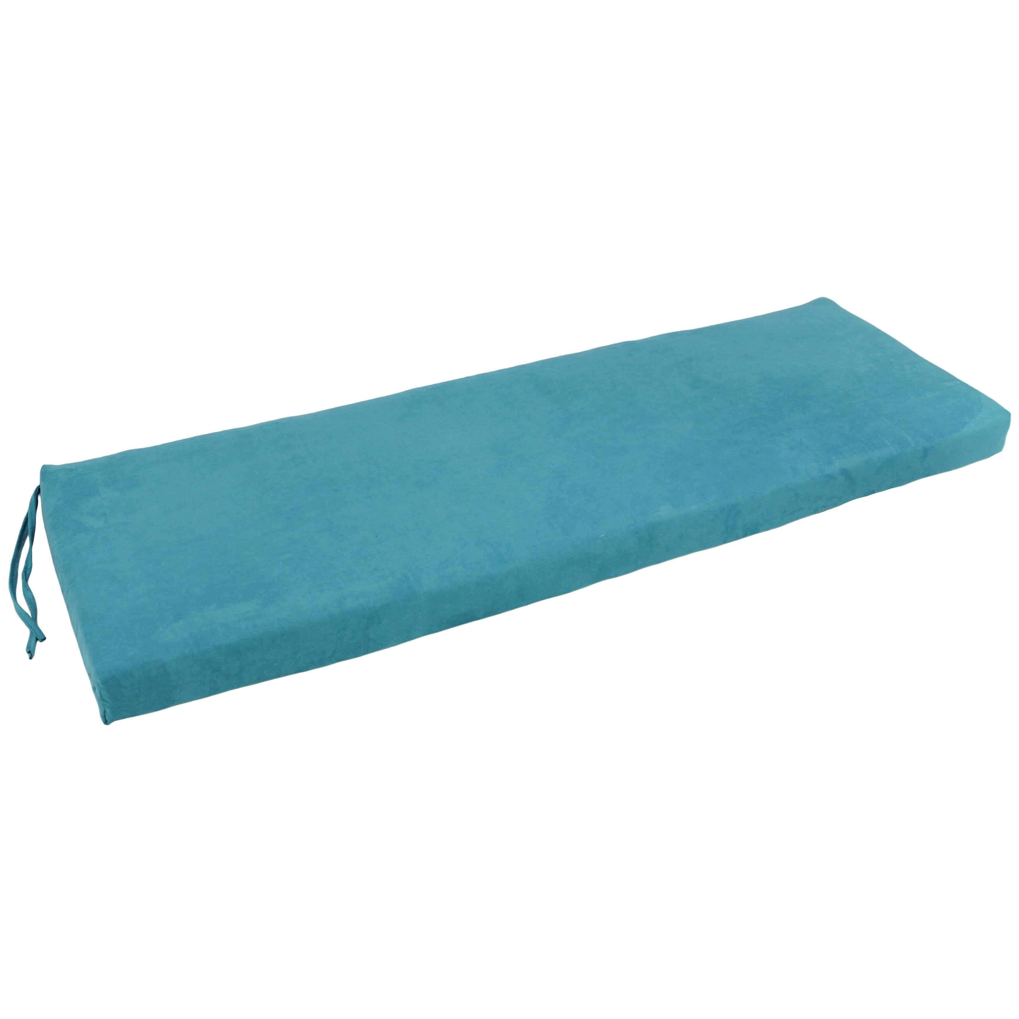 Blazing Needles 57 Inch Microsuede Indoor Bench Cushion Walmart Com