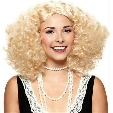 Morris Costumes MR177666 Wig Embrace The Frizz Blonde