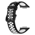 thumbnail image 1 of Replacement Bands Compatible For  Watch FIT2 Breathable Silicone Wristbands Dual Color Adjustable Smartwatch Wrist Strap, 1 of 7