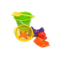 thumbnail image 2 of (2 pack) Amloid Panama Jack Kids Sand Set with Shovels, Buckets, and Molds, 7 Pieces, 2 of 2