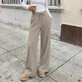 thumbnail image 4 of SUNBS Womens Wide Leg Sweat Pants For Women Lounge Pants With Pockets Drawstring, 4 of 9