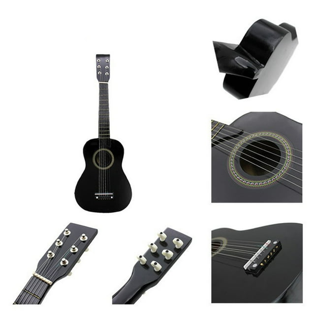 21 Inch Classical Guitar 6 String Folk Acoustic Kids Beginners Guitar Musical Instrument Small Guitar For Beginner And Children Random Color