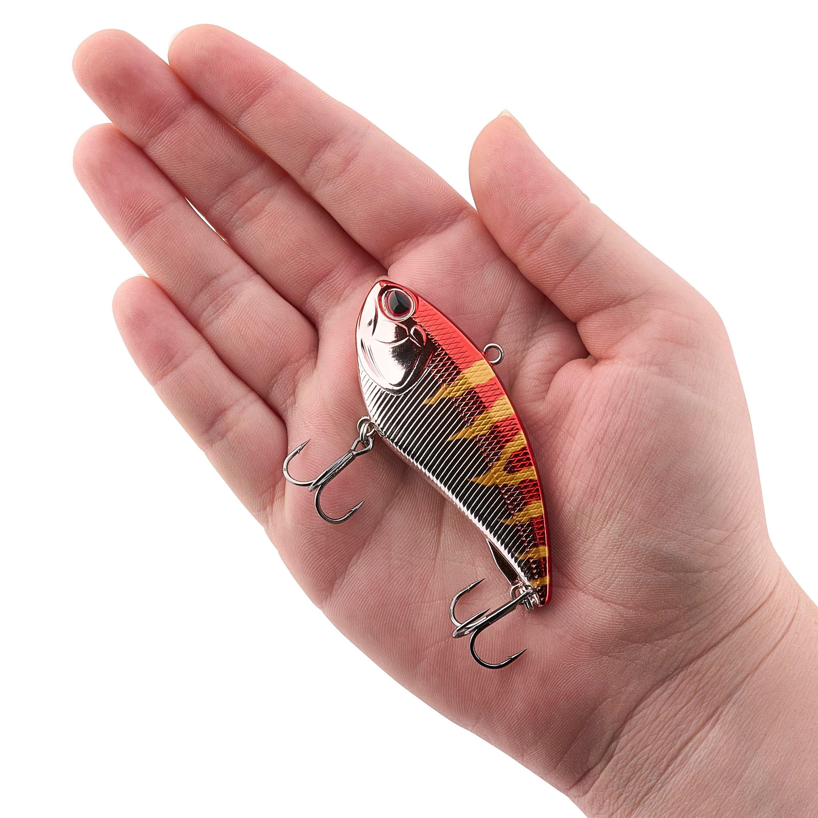 Berkley Jack, 7, 3/4 oz, Chrome Red Perch