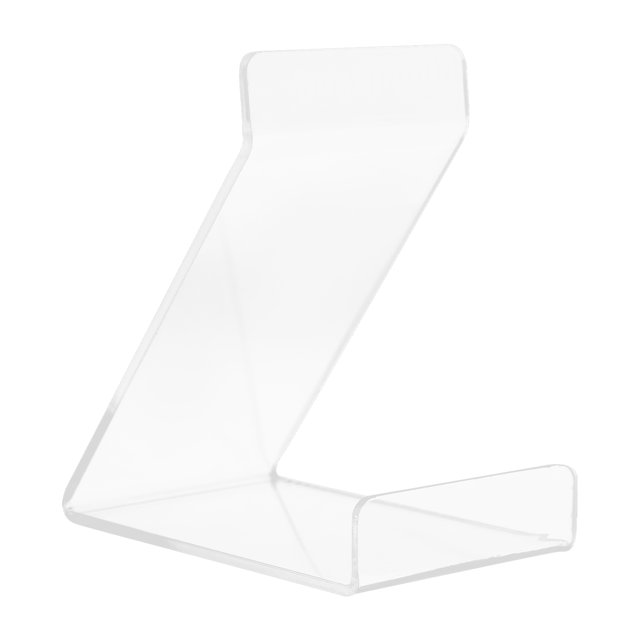 Organizador de escritorio de acrílico transparente de 2 piezas, expositor de discos de vinilo, soporte para revistas, archivadores, álbumes de música, para el hogar y la oficina