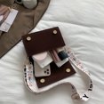 thumbnail image 1 of Bolsa de embrague de terciopelo cuadrado pequeño con solapa informal Suave acolchado elegante para ir de compras Tmvgtek Para Estrenar, 1 of 9