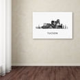 thumbnail image 3 of Trademark Fine Art 'Tucson Arizona Skyline WB-BW' Canvas Art by Marlene Watson, 3 of 3