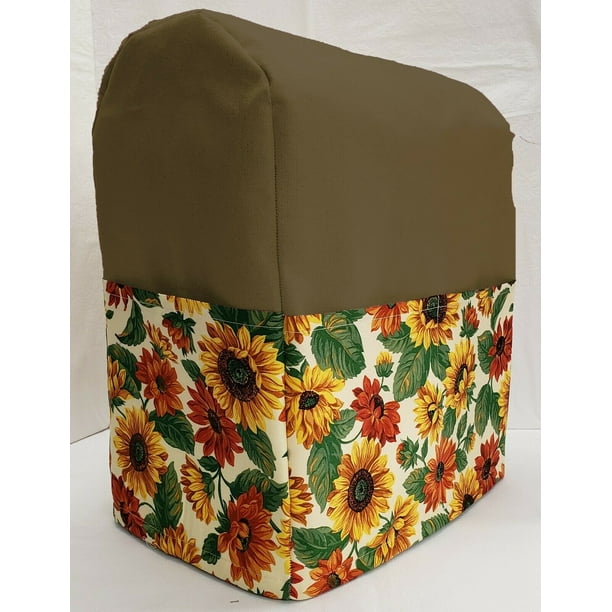 Canvas Sunflowers Cover Compatible with Kitchenaid Stand ...