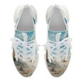 thumbnail image 6 of Seashell On The Beach Breathable Sneakers Women Shoes Spring Light Flats Male Lace-up Walking Footwear, 6 of 8