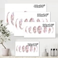 thumbnail image 4 of Moon Phases On White 8 in x 12 in Painting Canvas Art Print, by Designart, 4 of 4