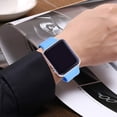 thumbnail image 4 of Correa de silicona para Apple Watch, pulsera de 44mm, 40mm, 49mm, 42mm, 38mm, 45mm, 44mm, ultra 3, 5, 6, se, iWatch series 7, 8, 41mm, 45mm, 4 of 4