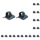 thumbnail image 2 of Wosthever Cable de cambio de freno para patinete eléctrico, guía, portátil, desmontable, autoadhesivo, para bicicleta de montaña, Clip de Negro 10piezas, 2 of 6