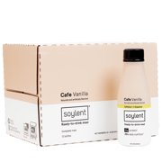Soylent Cafe Vanilla Plant Protein Meal Replacement Shake, 14 fl oz, 12 Bottles