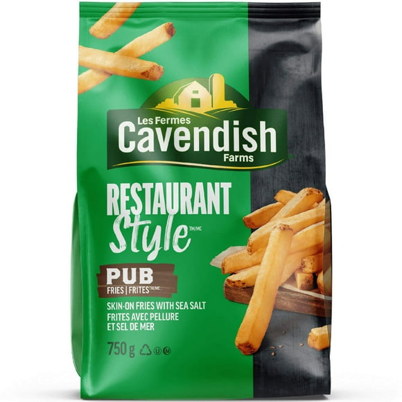 Frites de style pub Restaurant Style des Fermes Cavendish 750 g