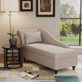 thumbnail image 2 of Apeaka Storage Chaise Lounge Sofa Recliner, 2 of 5