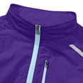 thumbnail image 6 of Men's Stand Collar Air Conditioning Jacket Nylon Spandex Sleeveless Vest Breathable Quick Dry Lightweight for Hiking Fishing Travel Workout Outdoor | Zenithor,Purple XL, 6 of 9