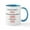 White/Blue Inside, variant on CafePress - Funny PHYSICS 1 Mugs - 11 oz Ceramic Mug - Novelty Coffee Tea Cup
