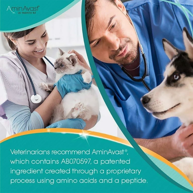 AminAvast Kidney Support for Cats & Dogs, Restore Health Urinary