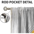 thumbnail image 5 of Blackout Rod Pocket Curtains, Mid Century Boho Geometric Minimalist Sun Arch Modern Print, Kids Window Drapes Do Not Fade Pattern Clear for Living Room Bedroom Kitchen Dining Room-W84xL84in, 5 of 5