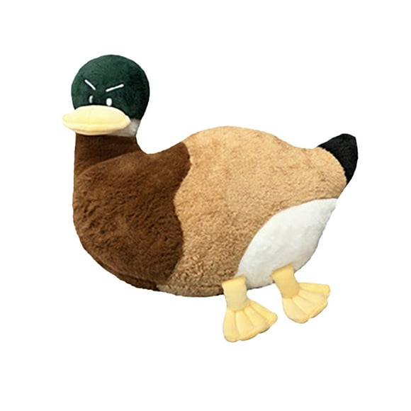 TIELUTT Forgive the Mallard Morandi Color Sand Sculpture Toy Doll Pillow Cushion