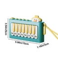 thumbnail image 3 of Piano de Poche Bleu Mini Jouet pour Enfants Instrument de Musique Jouable Clavier Éducatif 6.89X3.94X1.42 Pouces Jouet d'Apprentissage pour Tout-Petits Cadeau d'Éveil Musical, 3 of 6