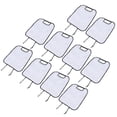 thumbnail image 2 of 10 fundas protectoras para respaldo de asiento de bebé, antipatadas, antibarro, para coche, camión, SUV, color negro, 2 of 13