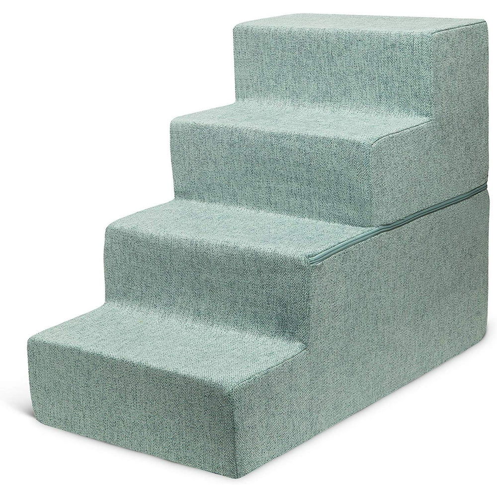 Best Pet Foldable 4Step Pet Steps/Stairs with CertiPURUS Certified