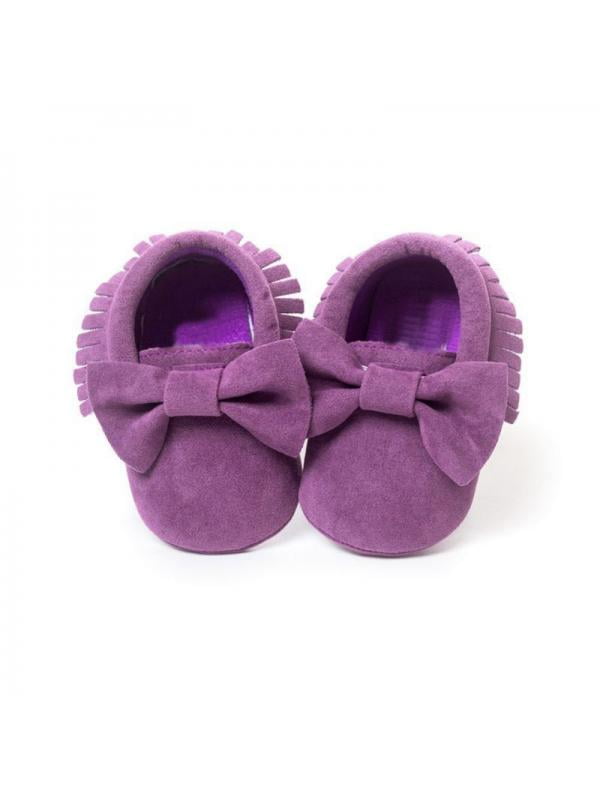 baby girl black moccasins