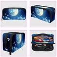 thumbnail image 3 of PhooArto Pencil Case, Sky Moon Butterfly Large Capacity Pencil Pouch Stationery Pen Bag, 3 of 7
