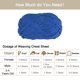 thumbnail image 4 of 2Madejas Chenilla Hilo Terciopelo Manta Hilo 2x100g/7.1oz 6 Súper Voluminoso Poliéster Suave Tejido para Ganchillo Tejedura Bolsos Bufanda Sombrero, Oscuro Azul, 4 of 7