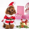thumbnail image 3 of Ropa navideña para mascotas, ropa navideña de algodón para mascotas, disfraz navideño para mascotas, ropa navideña para perros creada magistralmente, 3 of 8