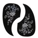 thumbnail image 1 of pegatinas para golpeador de guitarra acústica con forma de coma (Silver Vine), 1 of 11