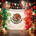 thumbnail image 5 of Patriotic Mexican Independence Day Polyester Banner with National Colors for Event Party Decoration and Photography Background (C-180X110cm), 5 of 5