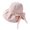 Pink, variant on Womens Hiking Hats Women's Sun Hat Bow Fisherman's Hat Casual Fashion Hat Foldable Cloth Hat Beach Cool Hat Windproof