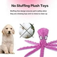 thumbnail image 3 of Octopus Dog Toy, Friend Octopus Plush, Interactive Chew Dog Toy for Aggressive Chewers, Squeaky, Made of Bite Resistance Material, No Stuffing (2pcs C), 3 of 10
