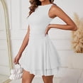 thumbnail image 3 of Women's Sexy Backless Satin Maxi Dress V-Neck Spaghetti Strap Graduation Evening Gown, 3 of 6