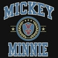 thumbnail image 2 of Girls Mickey & Friends Duo College Badge T Shirt, 2 of 4