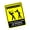 Yellow, variant on Reflective Sticker How Do Mine Job Worksite Sticker Easy to Apply Sticker Enhances Safety for Constructions Personnel