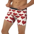 thumbnail image 2 of Rocae Love for Stretch Moisture-Wicking Underwear,Men's Underwear Boxer Briefs Large, 2 of 9