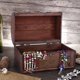 thumbnail image 5 of Organizador de joyas, caja de almacenamiento de joyas de madera de estilo europeo vintage, organizador de joyas de madera, diseño elevado, 5 of 8