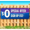thumbnail image 1 of Special Offer $0 Sign Up Fee 13 oz Vinyl Banner With Metal Grommets, 1 of 4