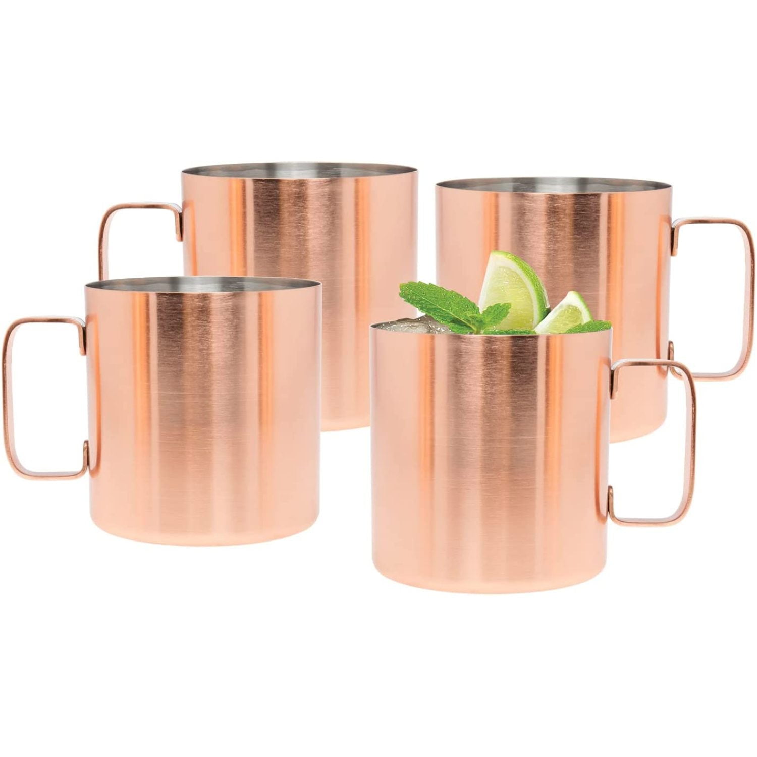 Godinger Moscow Mule Drinking Mug for Cocktails and Ice Cold Beverages