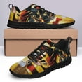 thumbnail image 4 of Deer American Flag Us Running Shoes Sneakers Mesh Black Size 6, 4 of 5